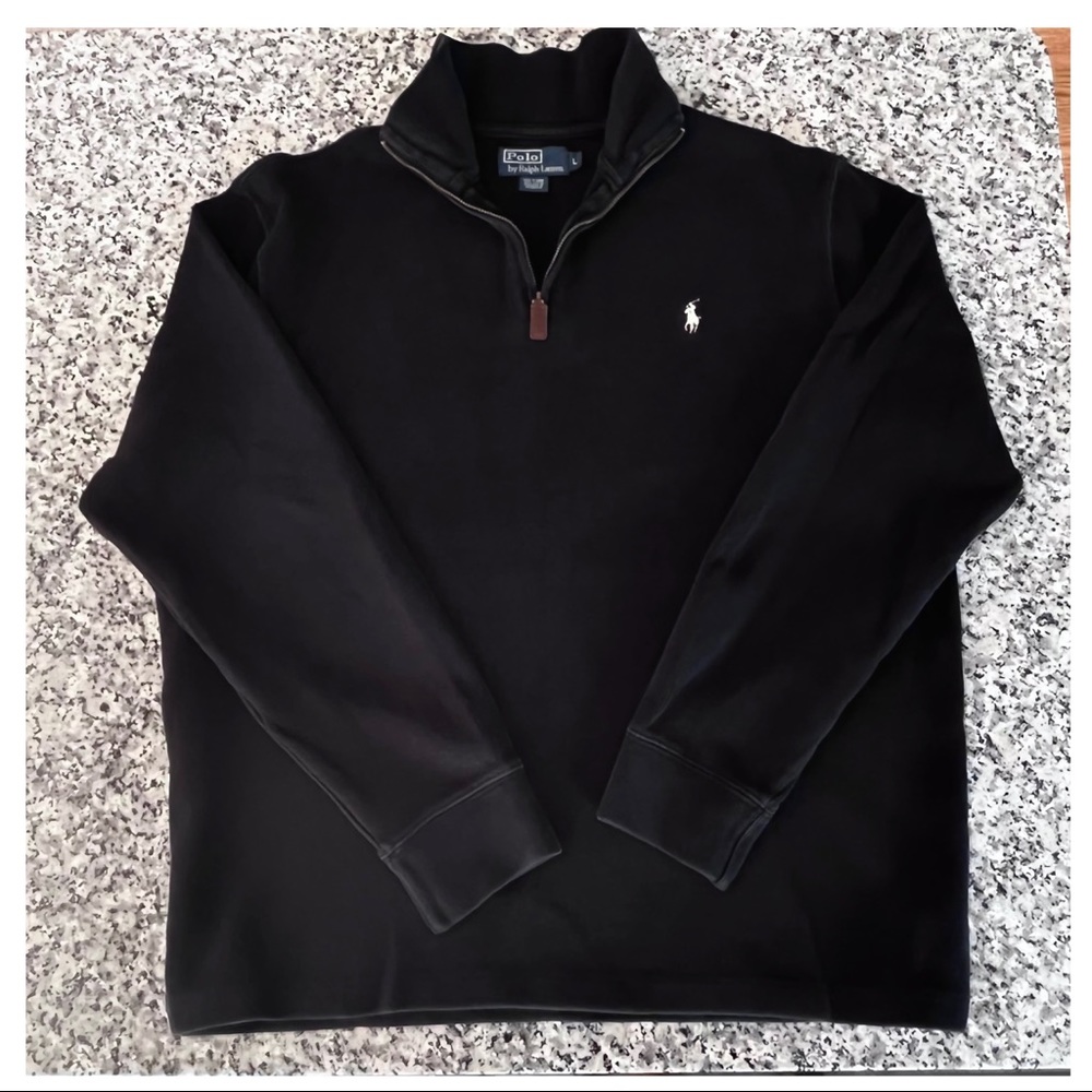Polo Ralph Lauren Mens Quarter Zip Pullover